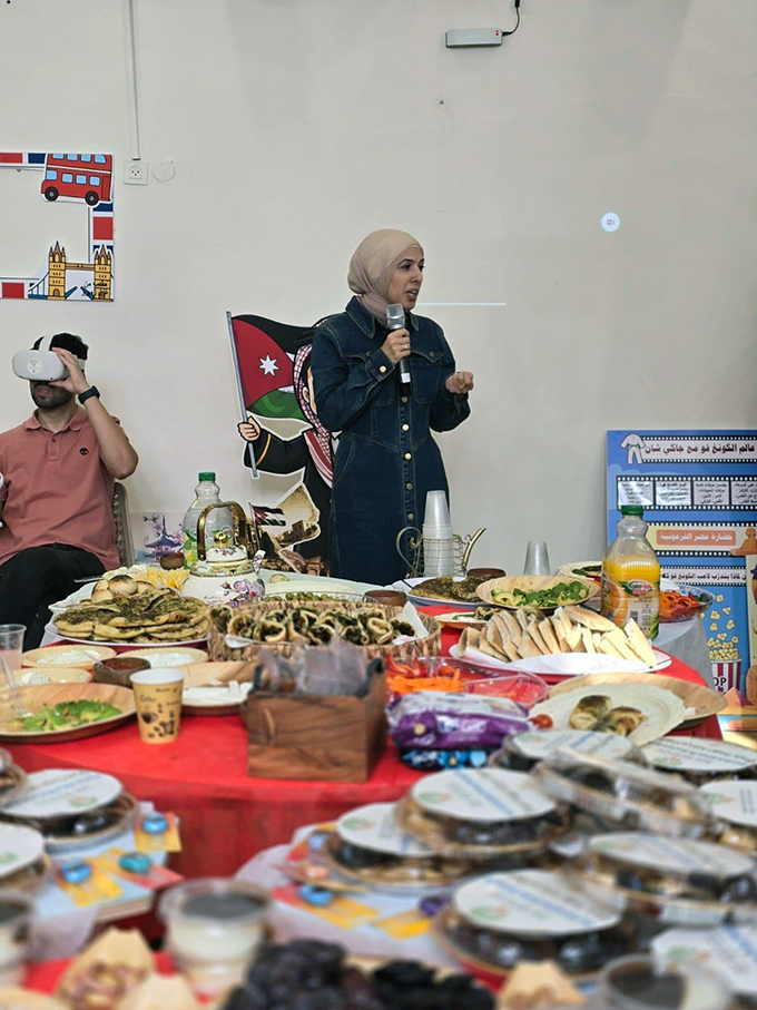 ملتقى الأجيال في مدرسة أجيال الابتدائية في جلجولية